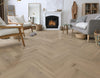 Hardwood Coastal Fog | 25946 Castillian Premier Herringbone