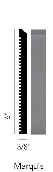 Rubber Wall Base Resolute (SRE) 3/8