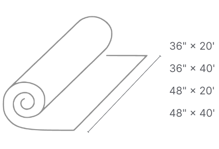 Vinyl Distinct Designs Rubber Tile Smooth Rolls WE-9U1 36