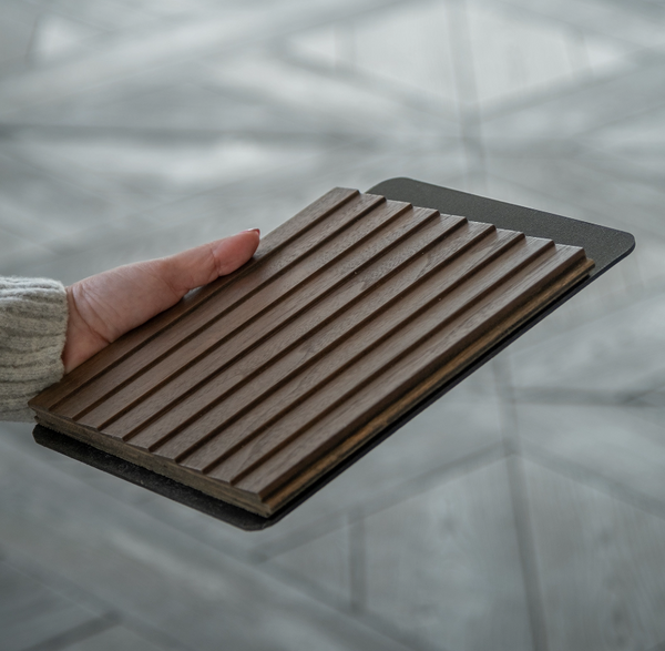 Wall paneling Darkened Walnut CADENCE PICTURA COLLECTION