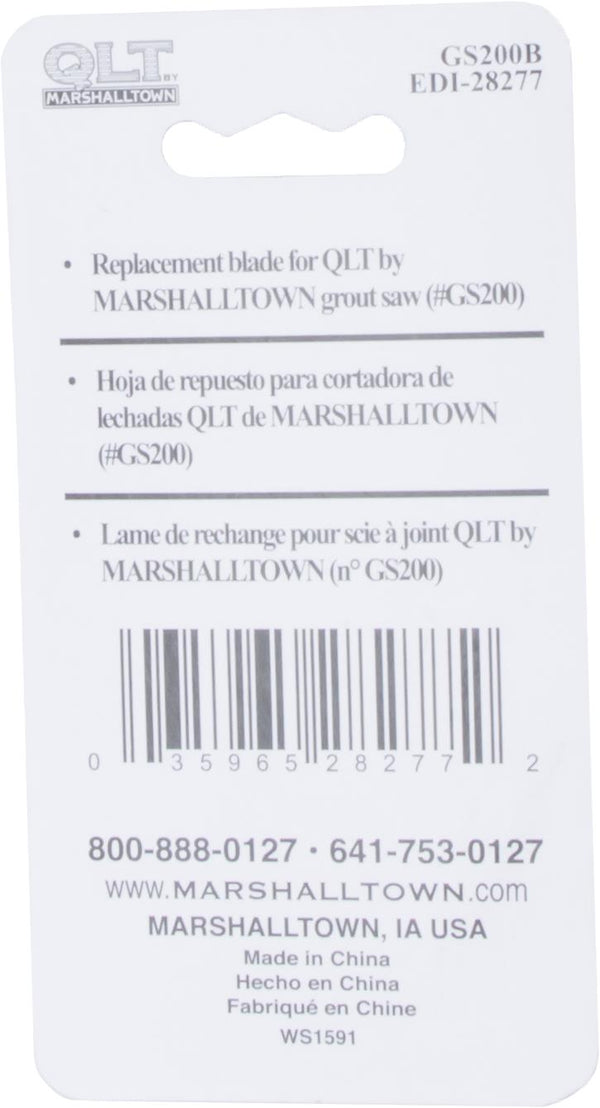 Grout Saw Replacement Blades QLT 28277