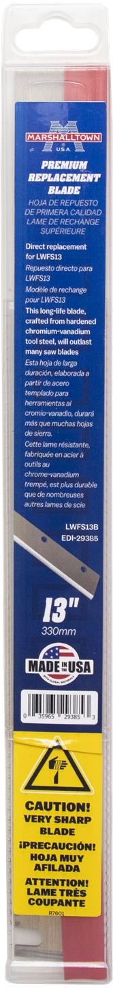 Flooring Shear Replacement Parts & Blade Lightweight Flooring Shear (LWFS13) Replacement Blade 29385