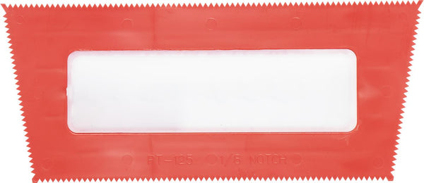 QLT Plastic Notched Trowels 16261