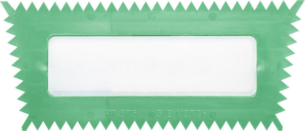 QLT Plastic Notched Trowels 16263