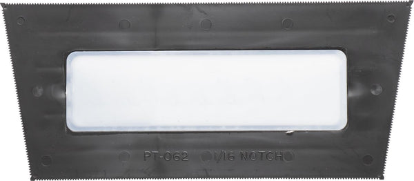 QLT Plastic Notched Trowels 16274