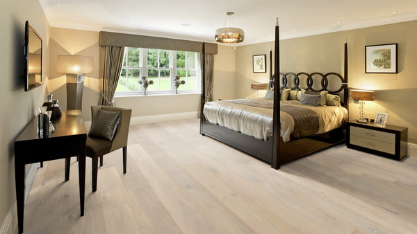 Hardwood Lucca Rustic European White Oak Floor Art Wide Plank Collection