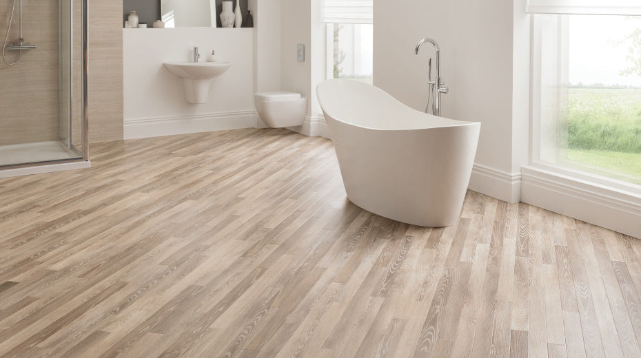 Bathroom Flooring Upgrades!