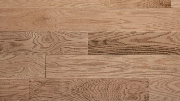 Hardwoood Naked 3/4″ x 3-1/4″ Red Oak Solid Hardwood The Hudson Collection The Hudson Collection