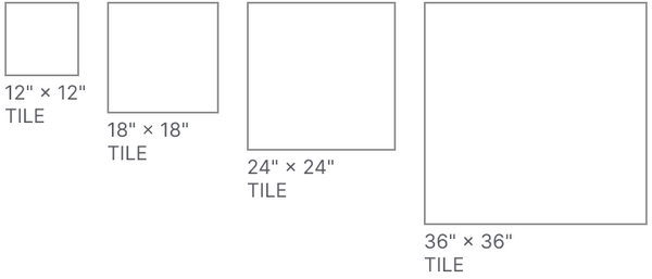 Vinyl Distinct Designs Rubber Tile Hammered (SEH or SSE) 12