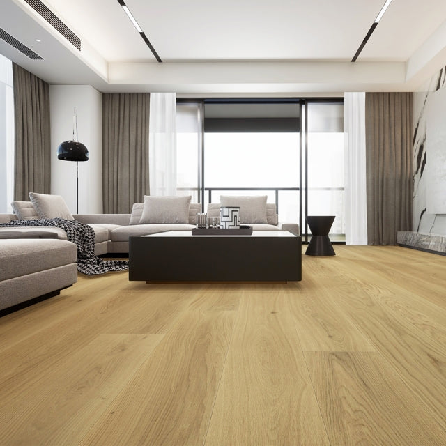 Hardwood Euro Oak Engineered Wood 86.61" x 10.24" x 5/8", 4mm (Excimer System) Stella/816