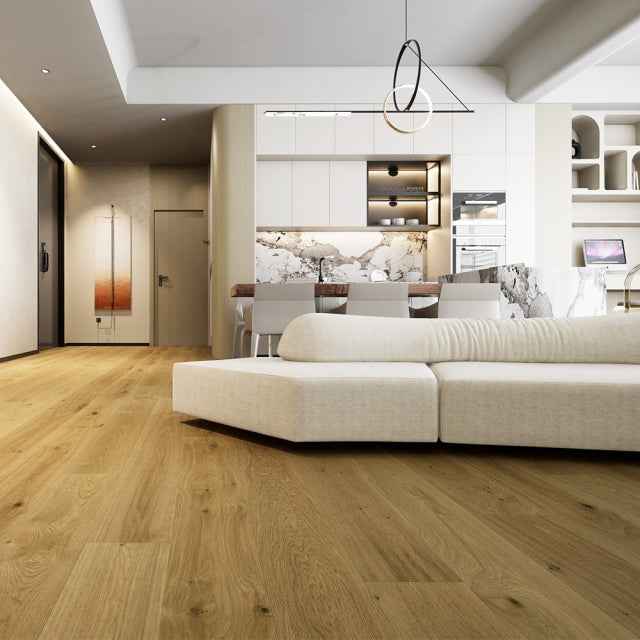 Hardwood Euro Oak Engineered Wood 73" x 6.5" x 5/8", 4mm Innato/901