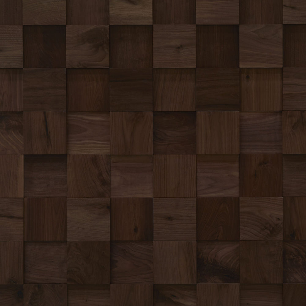 Wall paneling AMERICAN WALNUT COBBLE CELESTIO LEGNO