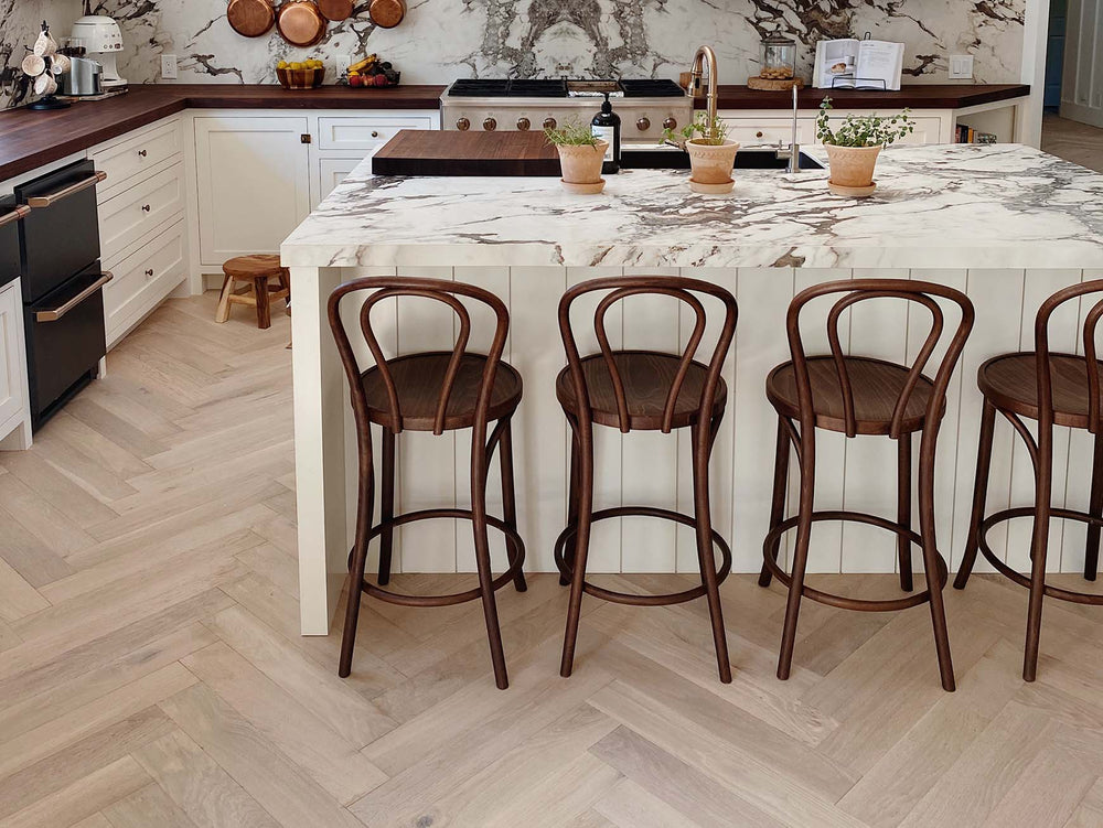 Hardwood COMO  Lago Collection - Herringbone