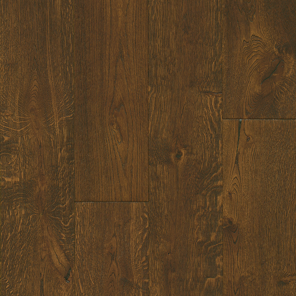 Hardwood Deep Etched Hampton Brown EAKTB75L408 TimberBrushed - Gold Oak 7.48"