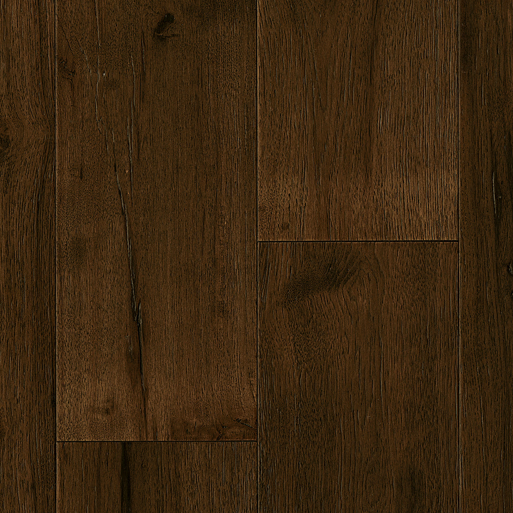 Hardwood Deep Etched Mountain Retreat EAHTB75L405 TimberBrushed - Gold Hickory 7.48"