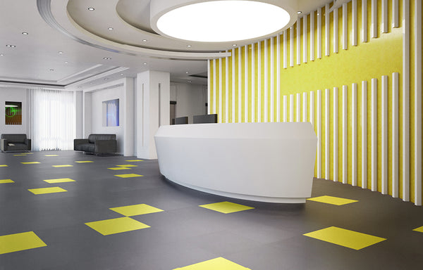 Vinyl Distinct Designs Rubber Tile WV Weave