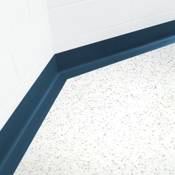 Rubber Wall Base Black Almond 022 Health Design