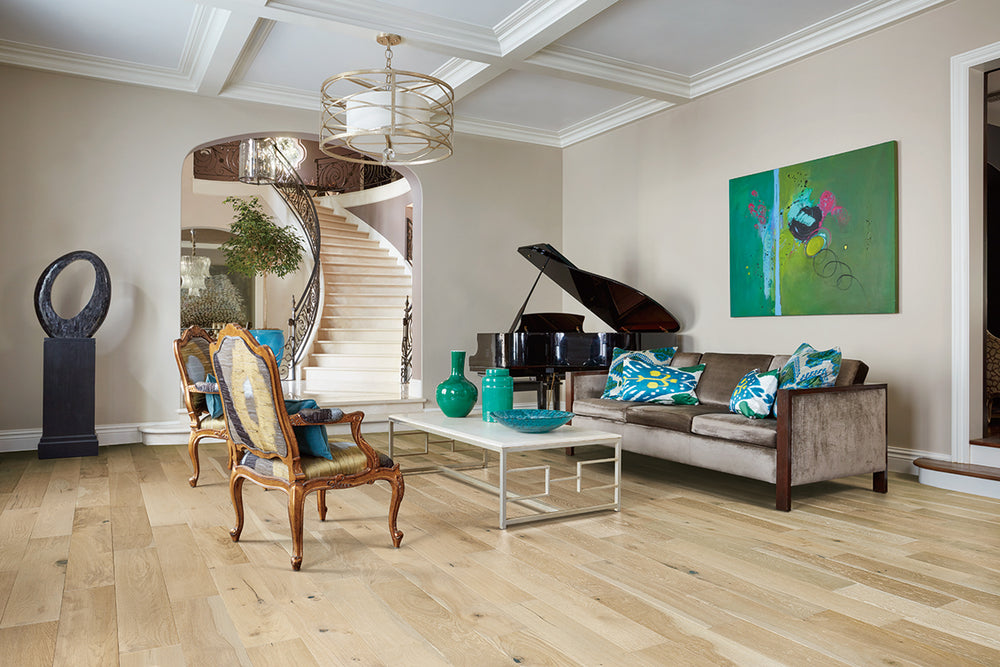 Hardwood Menfi French Oak CMMI420V Casa Mia 6 1/2" x 3/8" Bella Cera