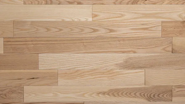 Hardwoood Naked 3/4″ x 3-1/4″ Ash Solid Hardwood The Hudson Collection