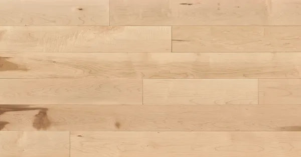 Hardwoood Natural 3/4″ x 3-1/4″ Maple Solid Hardwood The Hudson Collection