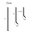Vinyl Wall Base 6" cove