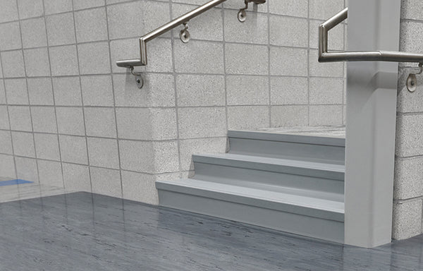 Rubber stair treads Type 550 Heavy Duty Radial® Tread Adjustable Nose Distinct Designs