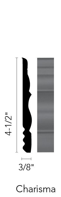 Rubber Wall Base Regal (SCR) 3/8