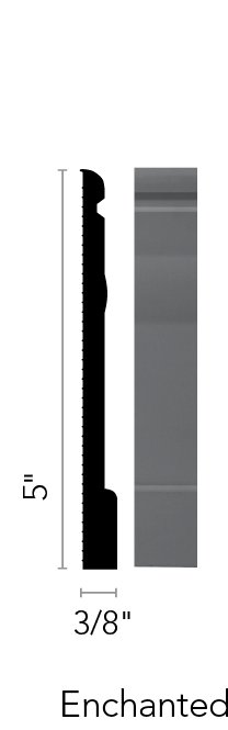 Rubber Wall Base Escalate (SCE) 1/4