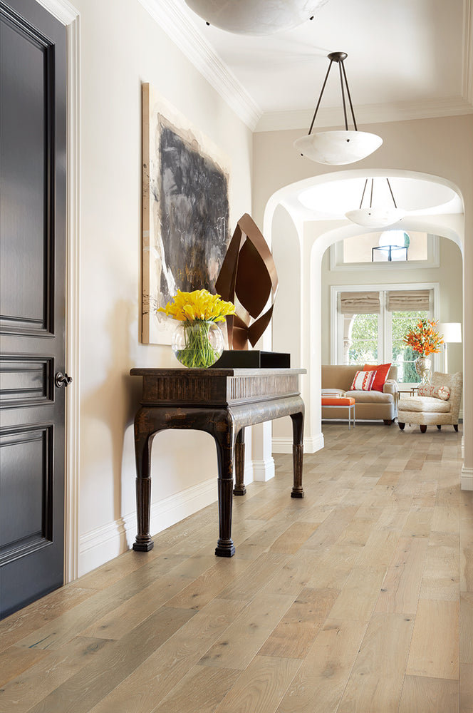 Hardwood Castel French Oak CMCL406V Casa Mia 6 1/2" x 3/8" Bella Cera