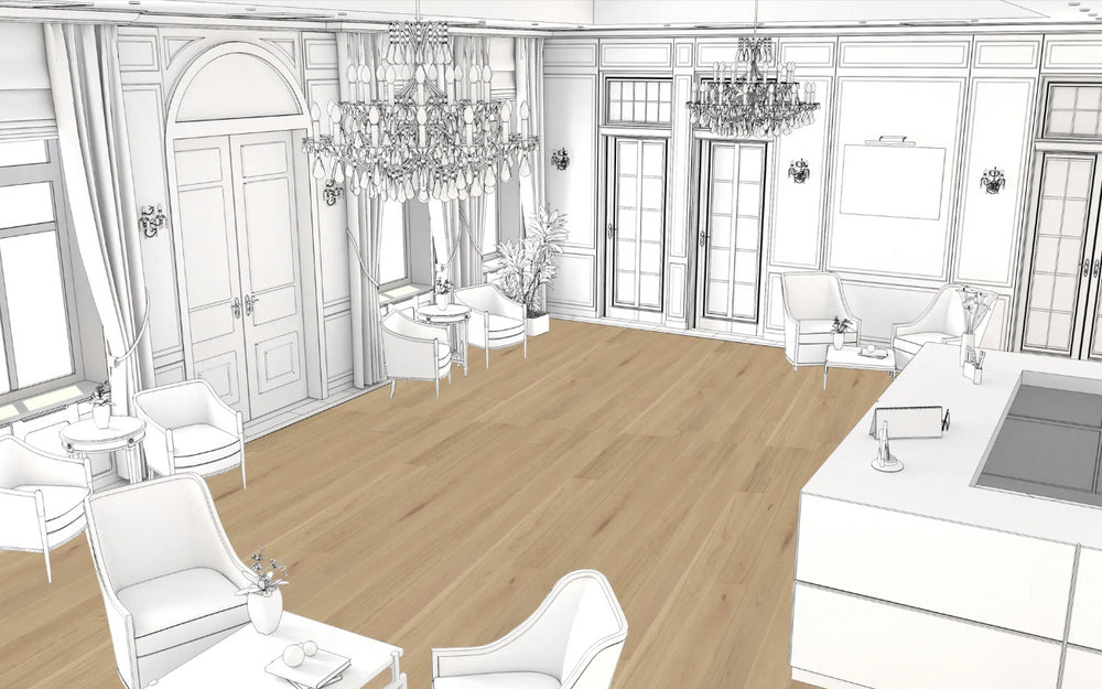 Hardwood Diana VAF103 New Western Collection