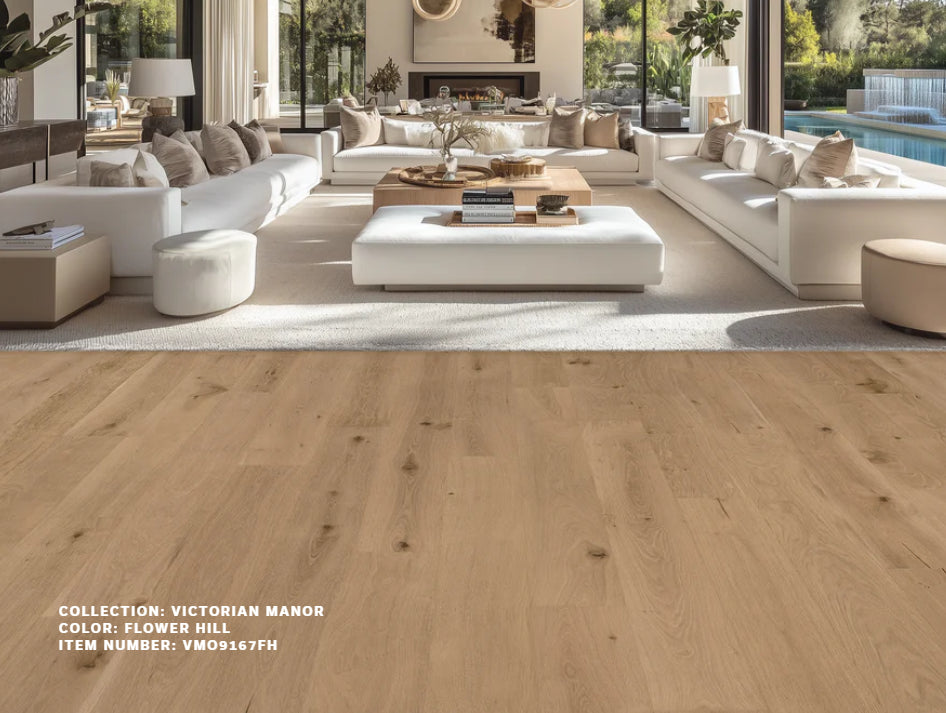 Hardwood Flower Hill VMO9167FH VICTORIAN MANOR