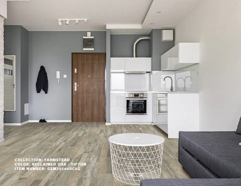 Vinyl RECLAIMED OAK - TIFTON GEM25110RC5G FARMSTEAD