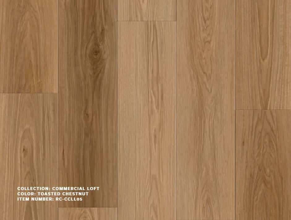 Vinyl  Toasted Chestnut RC-CCLL05 Commercial Loft