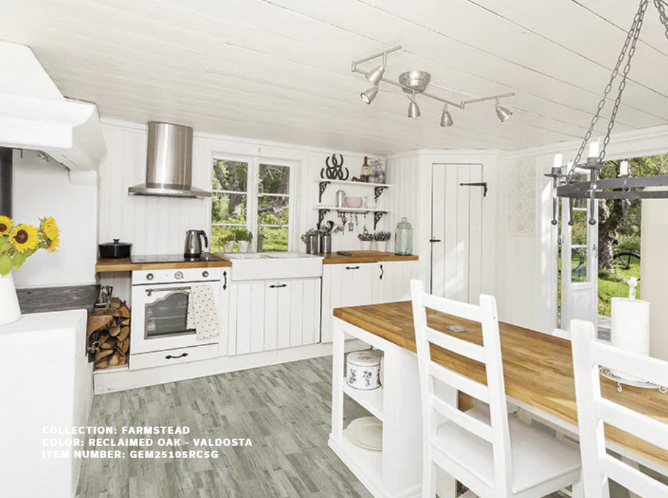 Vinyl RECLAIMED OAK - TIFTON GEM25110RC5G FARMSTEAD