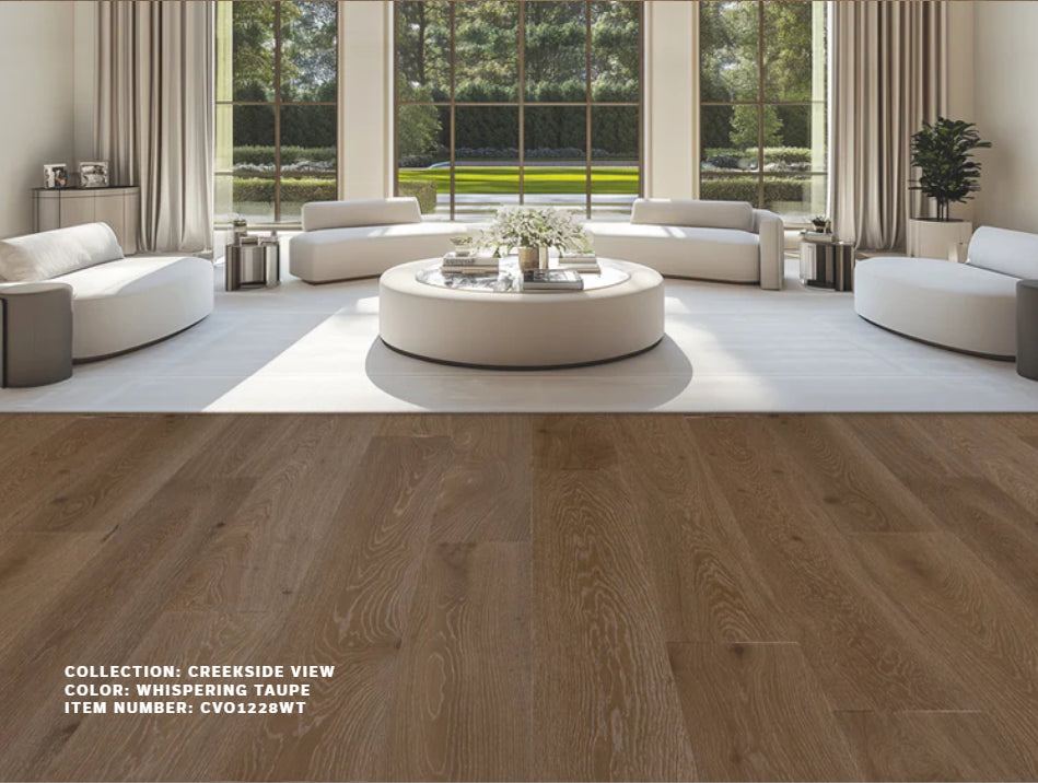 Hardwood Whispering Taupe CVO1228WT CREEKSIDE VIEW