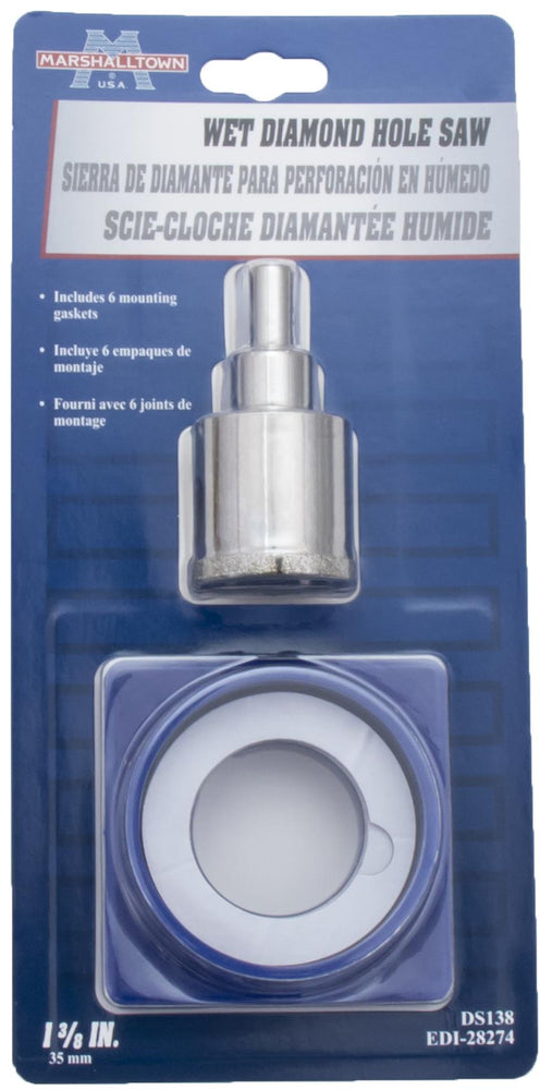 Wet Diamond Hole Saw  Set 28274