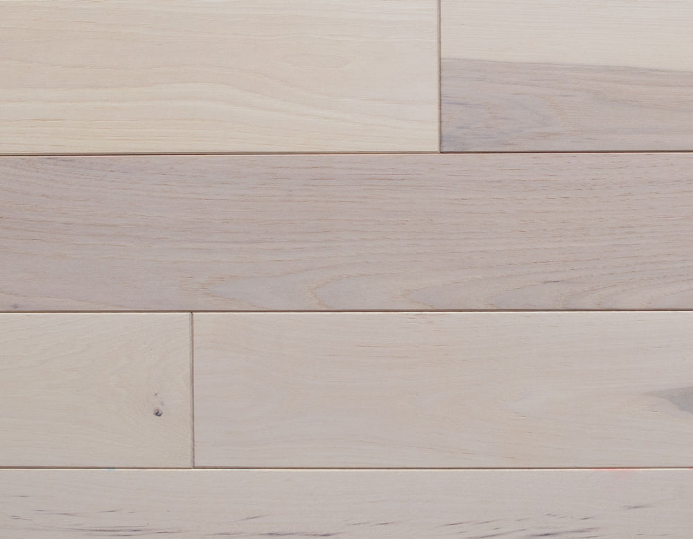 Hardwood Aged Pearl  4" 22870 WILLIAMSBURG PLANK Solid Hickory