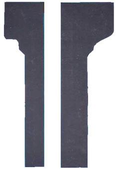 QLT Tile Cutter Replacement Parts Rubber Pad (2/Set): Only for JP570XE   15571