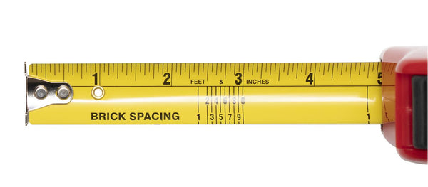 Brick Spacing  Tape Measure 12986