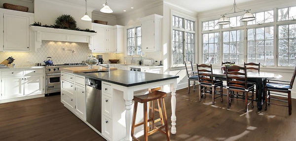 Hardwood Florence Rustic European White Oak Floor Art Wide Plank Collection