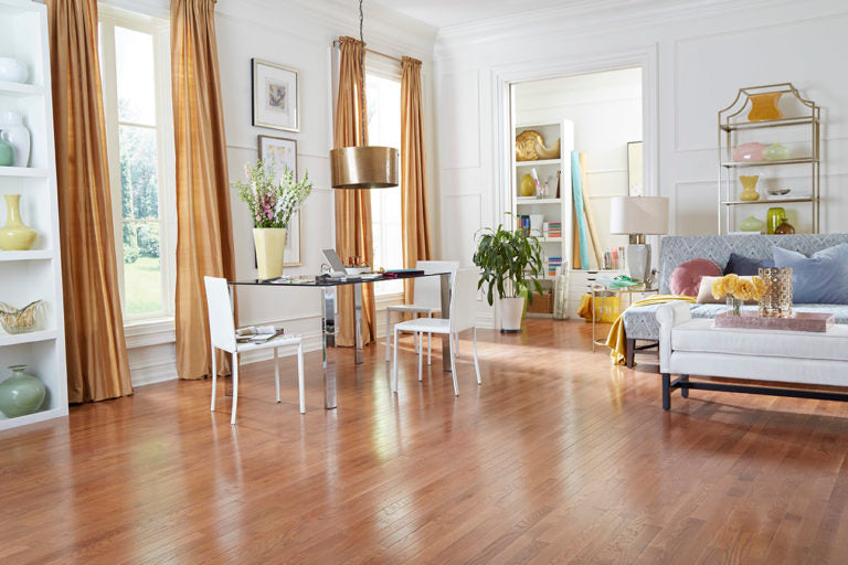 Hardwood 4″ Nantucket Gunstock  PREFINISHED FLOORING