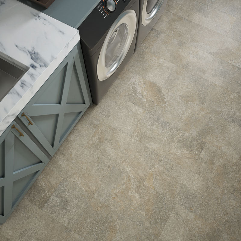 Vinyl Oyster NST439 SERENBE GLUE DOWN 12" X 24" - TILE