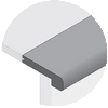 Flush Stair nose  HAWTHORN RECS2103 COUNTRYSIDE